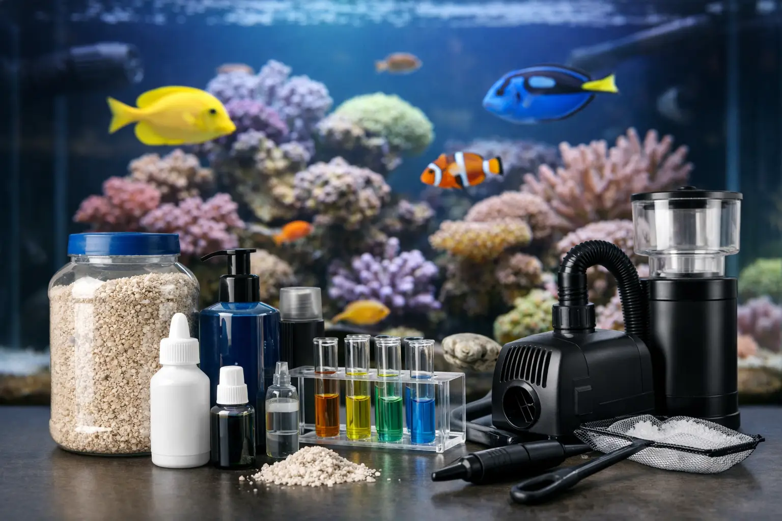 Fish Supplies for Healthy Saltwater Tanks | Coral Cavern